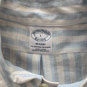 Linen Brooks Brothers shirt